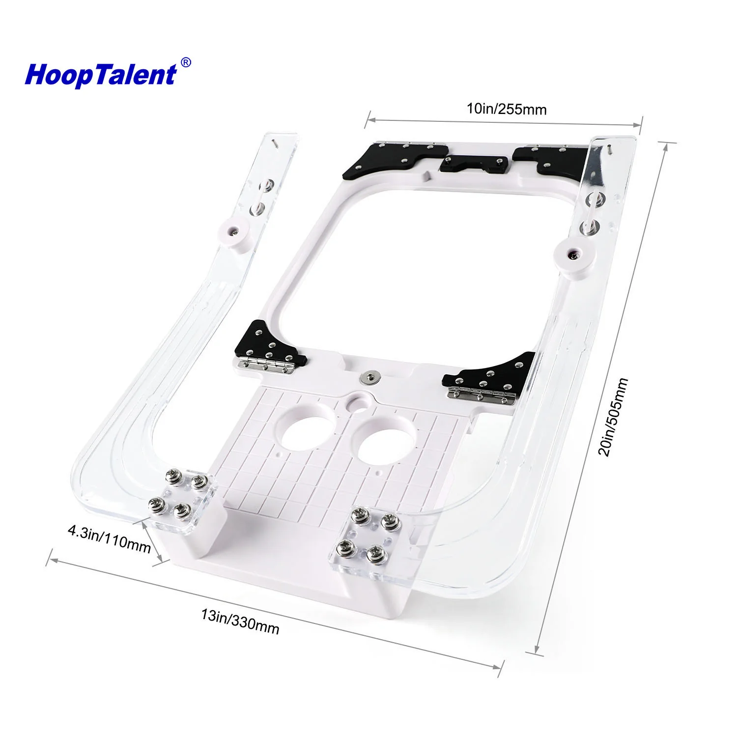 HoopTalent Hooping Station Kit with 6.9"x6.9" Magnetic Hoop for Melco - Image 5