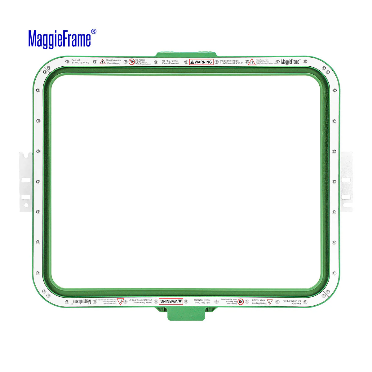 MaggieFrame Magnetic Hoop 12.4"x15.6" | 315x395mm for Smartstitch S1501 series
