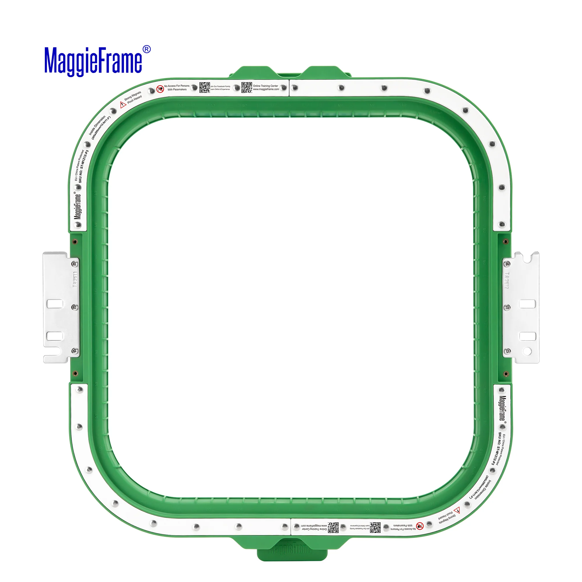 MaggieFrame Magnetic Hoop 12"x11.5" | 305x295mm for BAI mirror - Image 2
