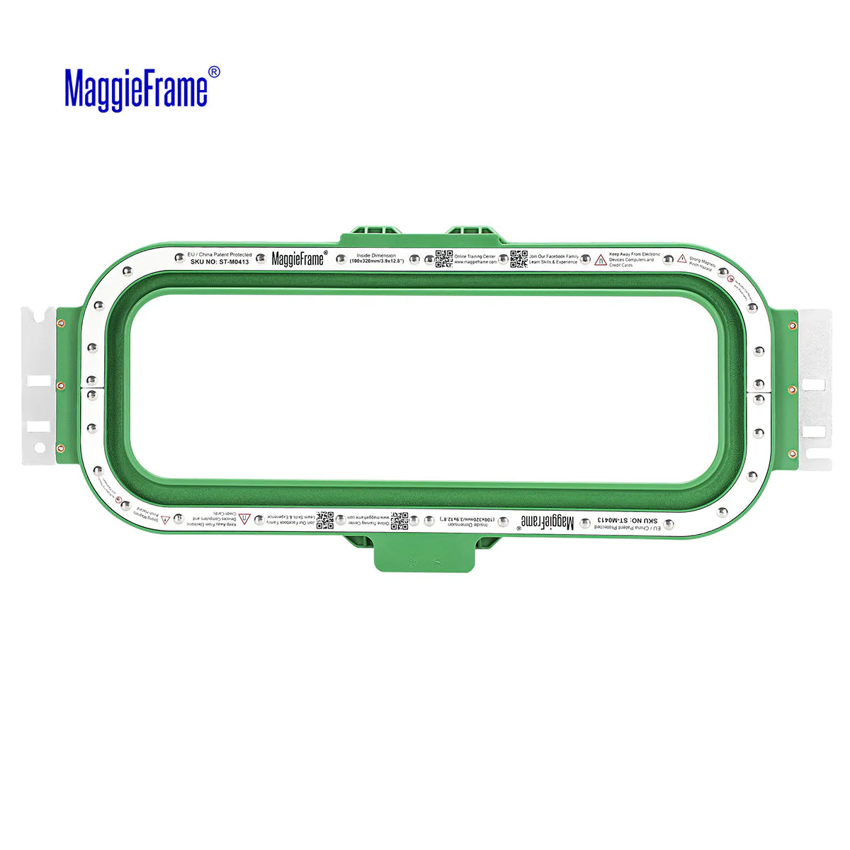 MaggieFrame Magnetic Hoop 3.9"x12.8" | 100x320mm for Honpo - Image 4