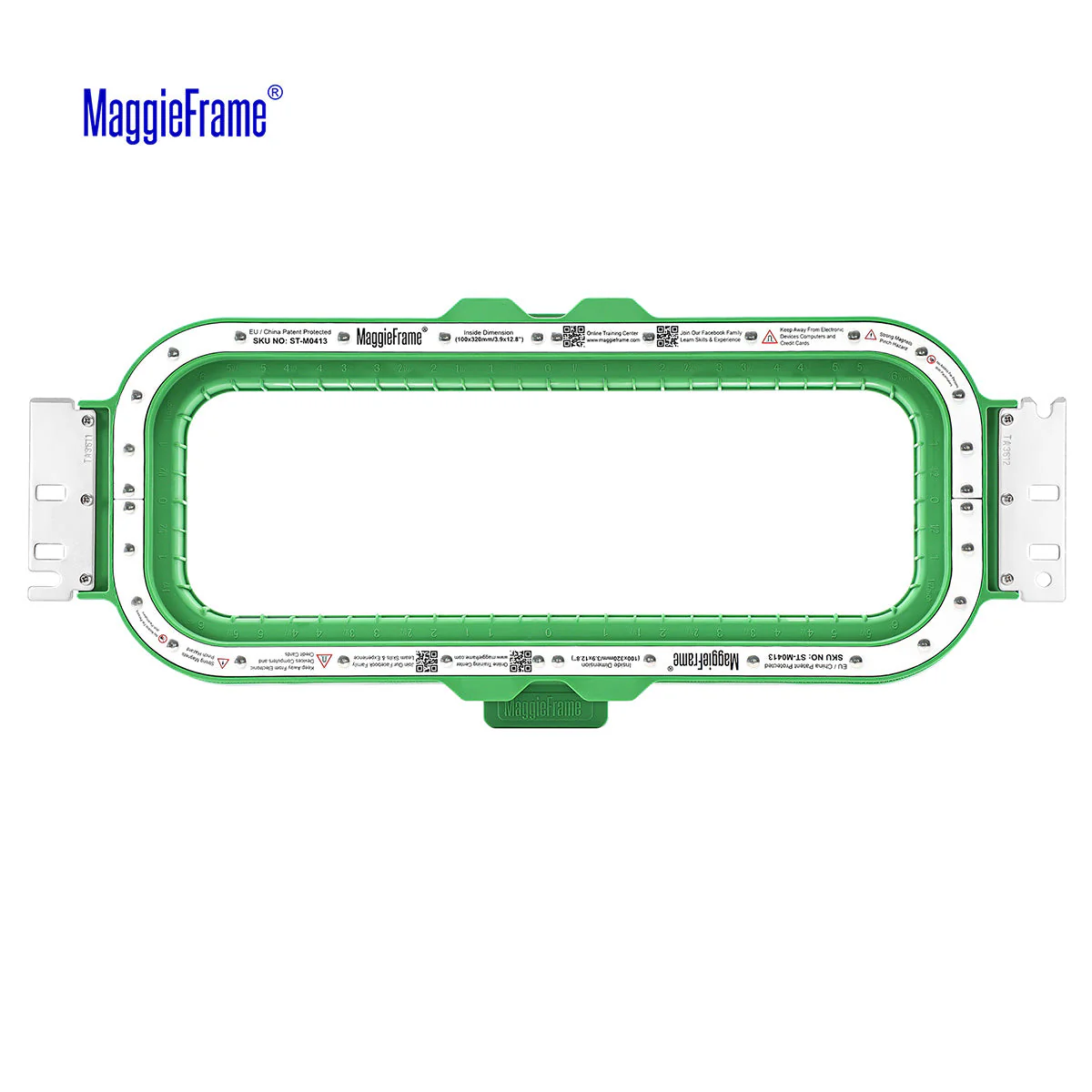 MaggieFrame Magnetic Hoop 3.9"x12.8" | 100x320mm for YESHI - Image 4