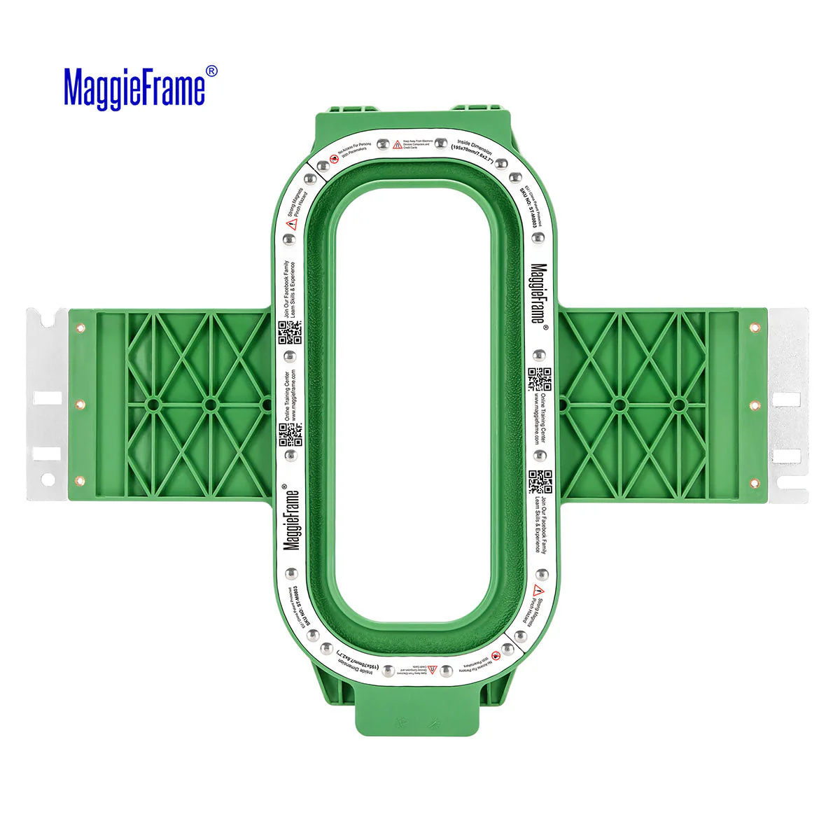 MaggieFrame Magnetic Hoop 7.6"x2.7" | 195x70mm for Honpo - Image 5