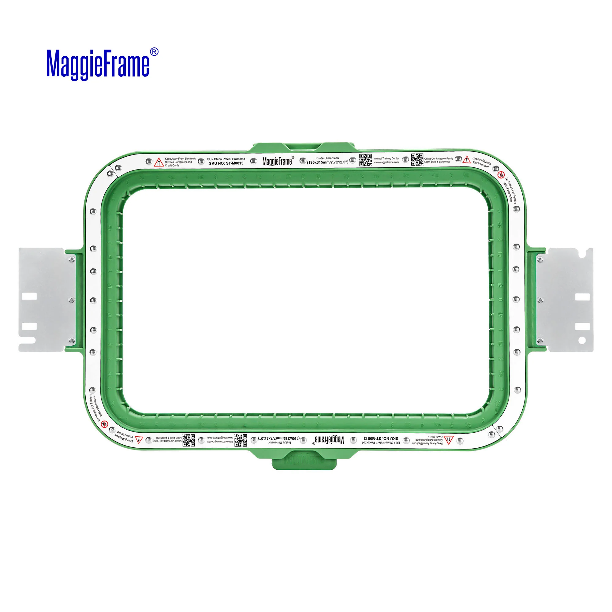 MaggieFrame Magnetic Hoop 7.7"x12.5" | 195x315mm for BAI mirror - Image 2