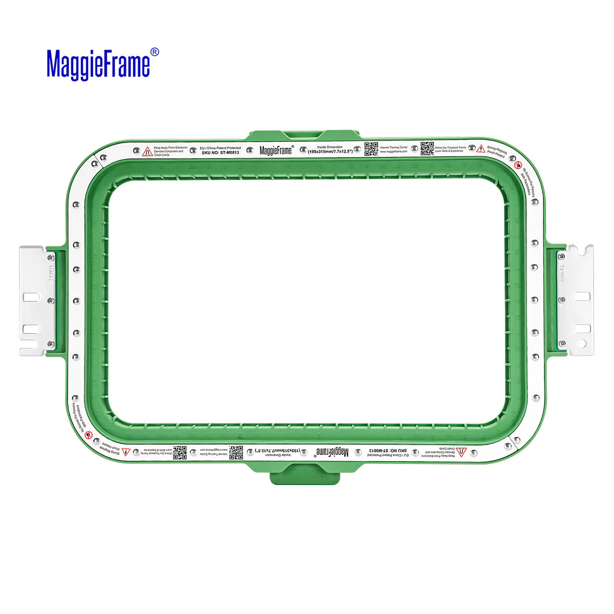 MaggieFrame Magnetic Hoop 7.7"x12.5" | 195x315mm for HAFTEX - Image 4