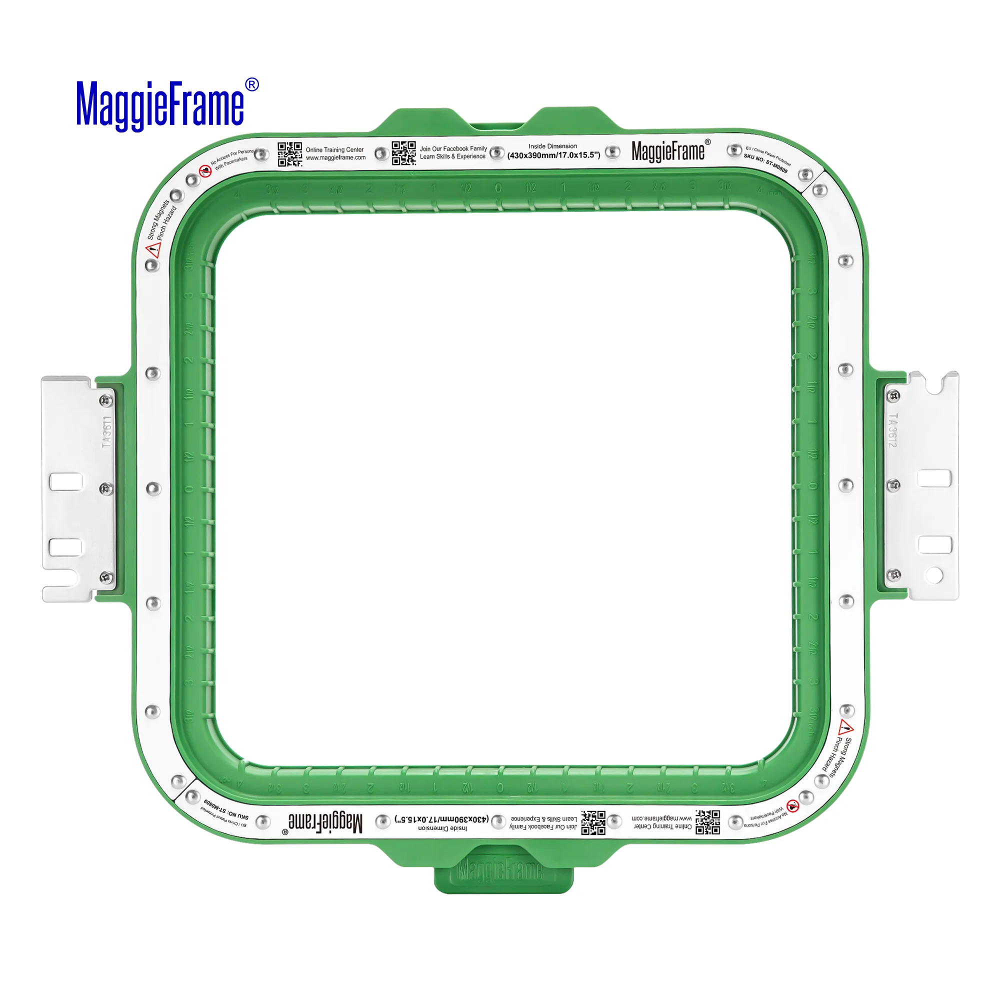 MaggieFrame Magnetic Hoop 8.5"x9" | 215x230mm for BAI mirror - Image 2