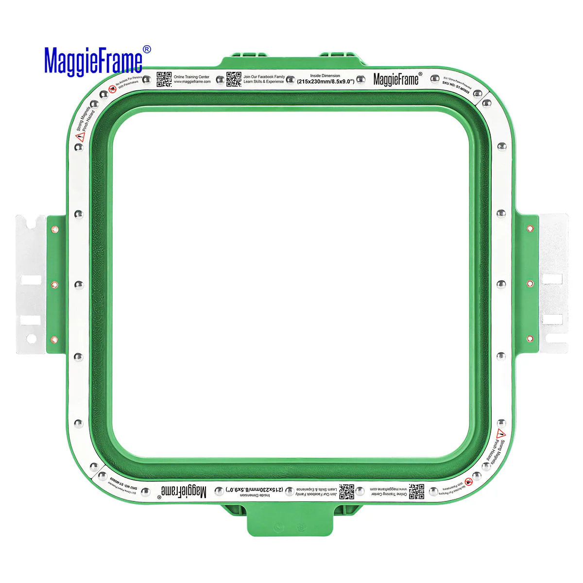 MaggieFrame Magnetic Hoop 8.5"x9" | 215x230mm for Honpo - Image 4