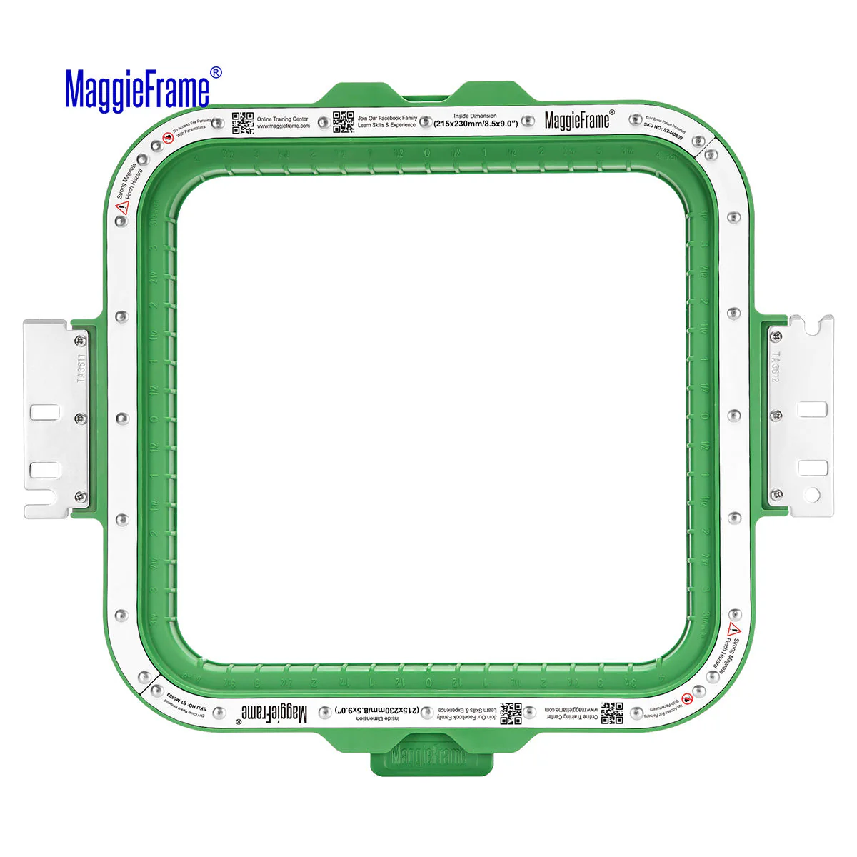 MaggieFrame Magnetic Hoop 8.5"x9" | 215x230mm for FUWEI - Image 4