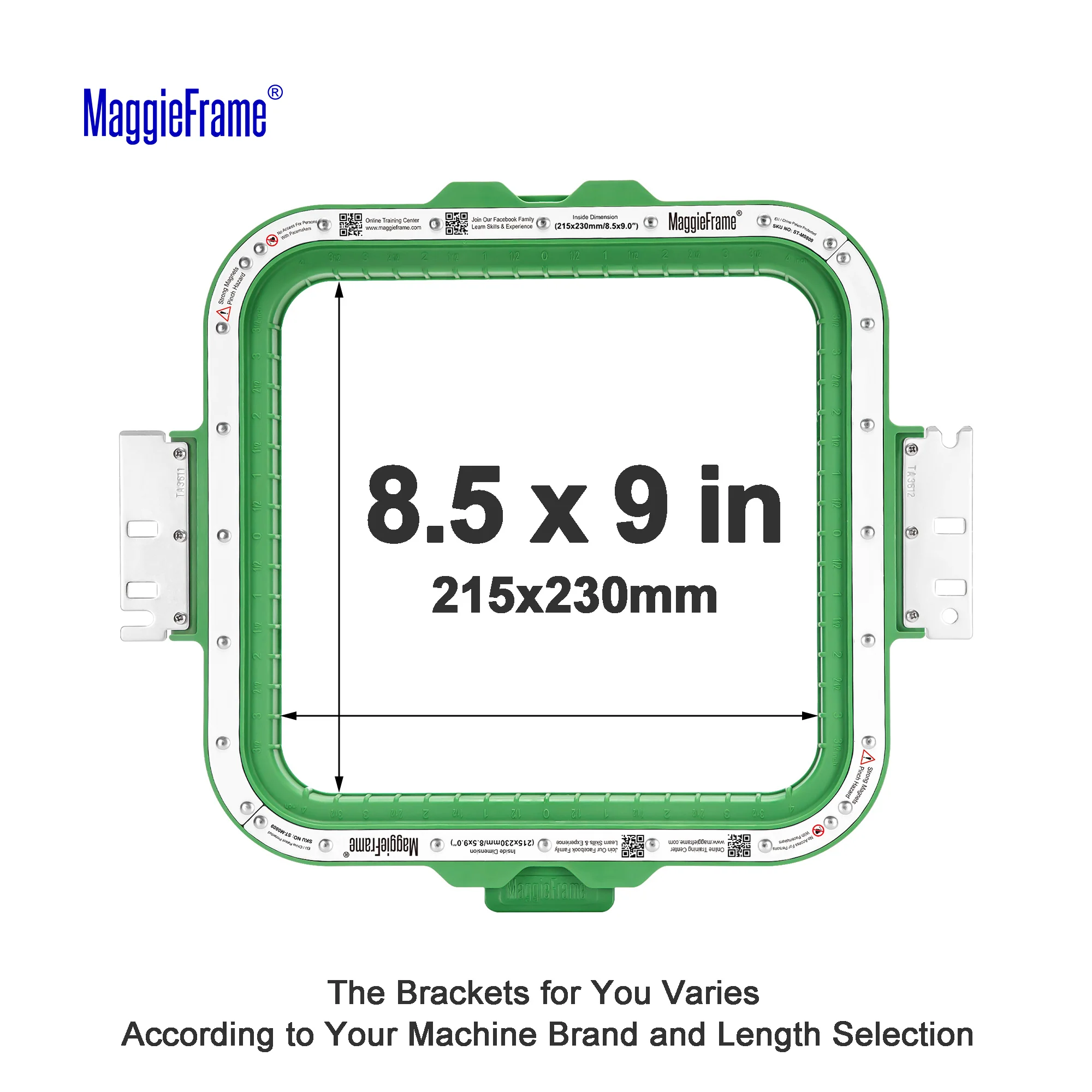 MaggieFrame Magnetic Hoop for Poolin EOX - Image 9