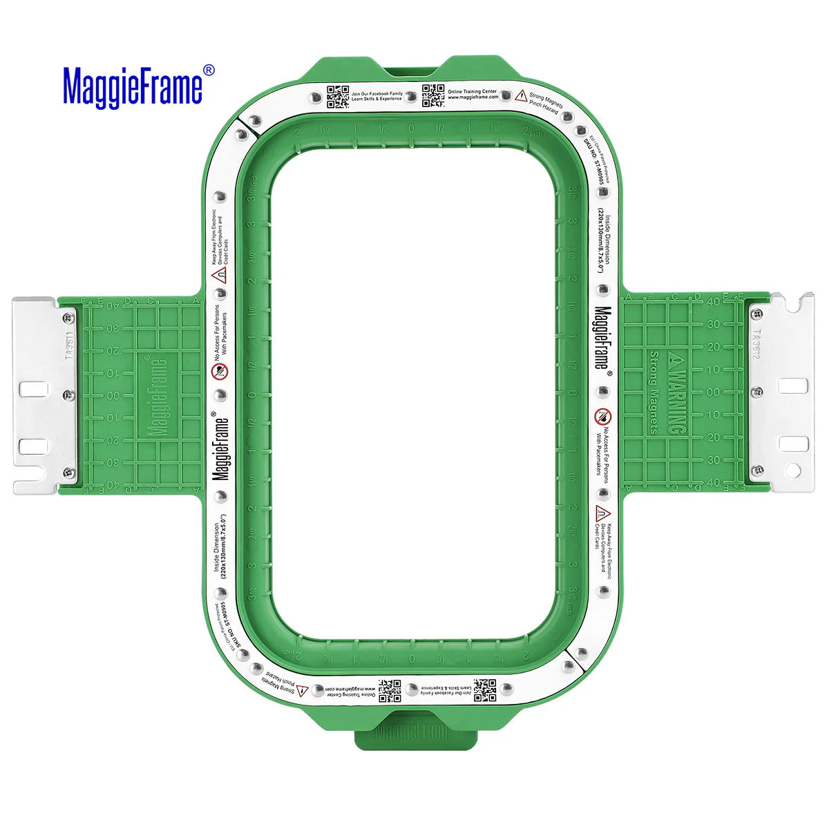 MaggieFrame Magnetic Hoop 8.7"x5" | 220x130mm for Honpo