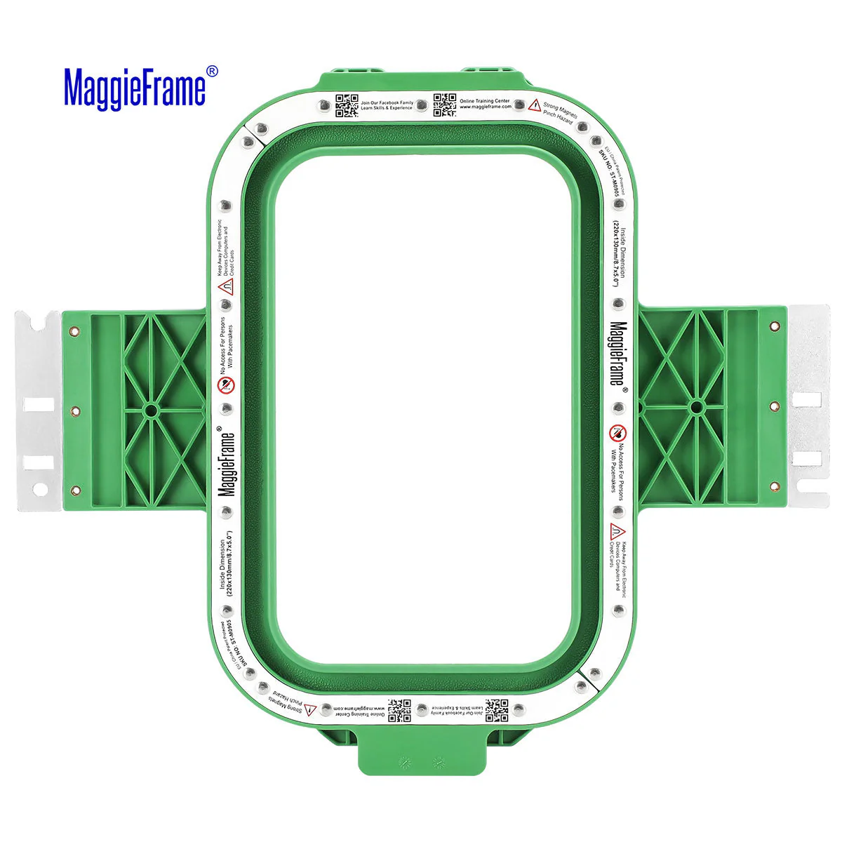 MaggieFrame Magnetic Hoop 8.7"x5" | 220x130mm for Honpo - Image 2