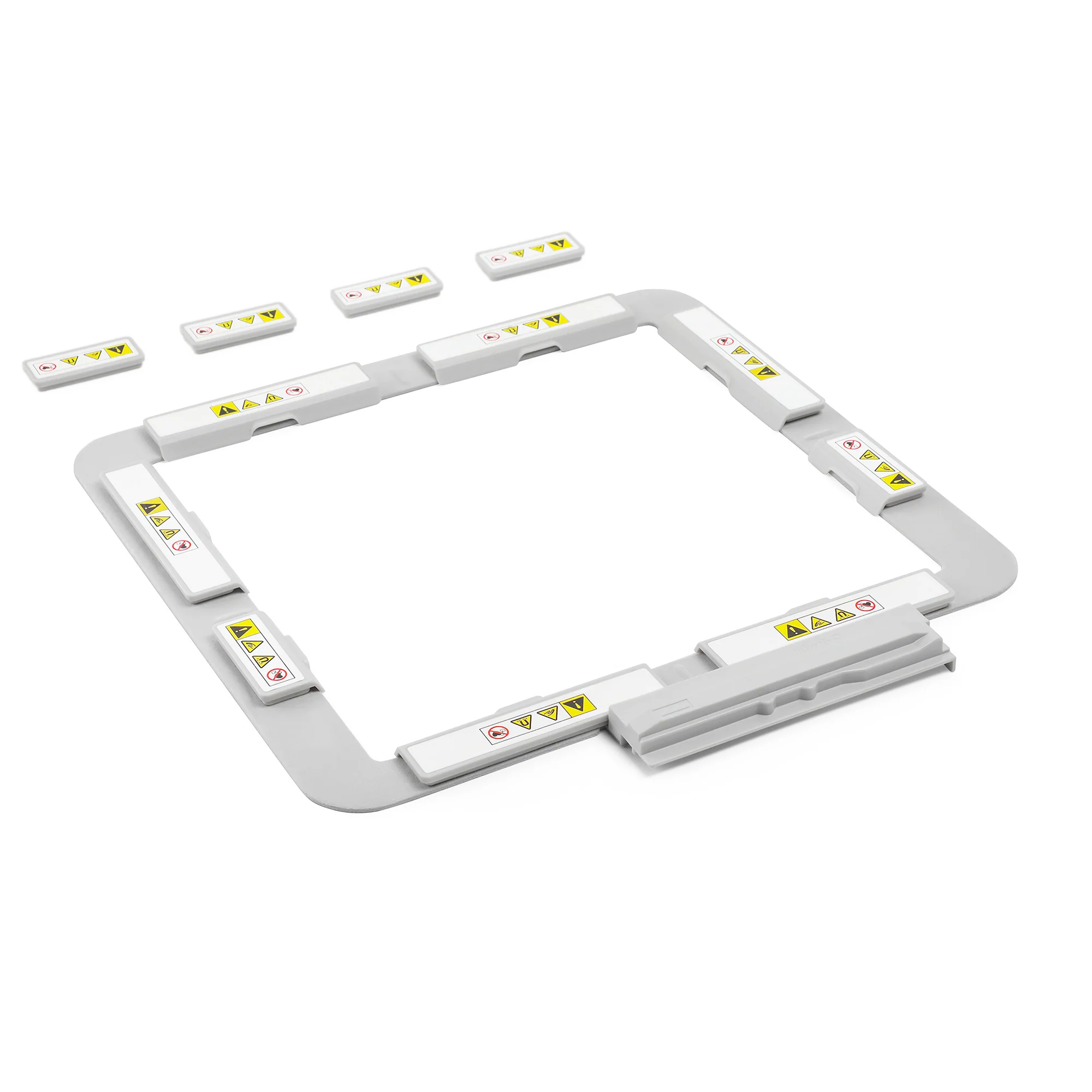 Magnetic Hoop for Brother Luminaire XP3, XP2, XP1, Dream Machine XV8550D, XV8500D, Stellaire XJ1, XJ2, and Babylock Solaris, Altair, Meridian, and Destiny II., Metal Magnet Embroidery Machine Sash Frames(8x8"-Square magnet block-SA446MK) - Image 3
