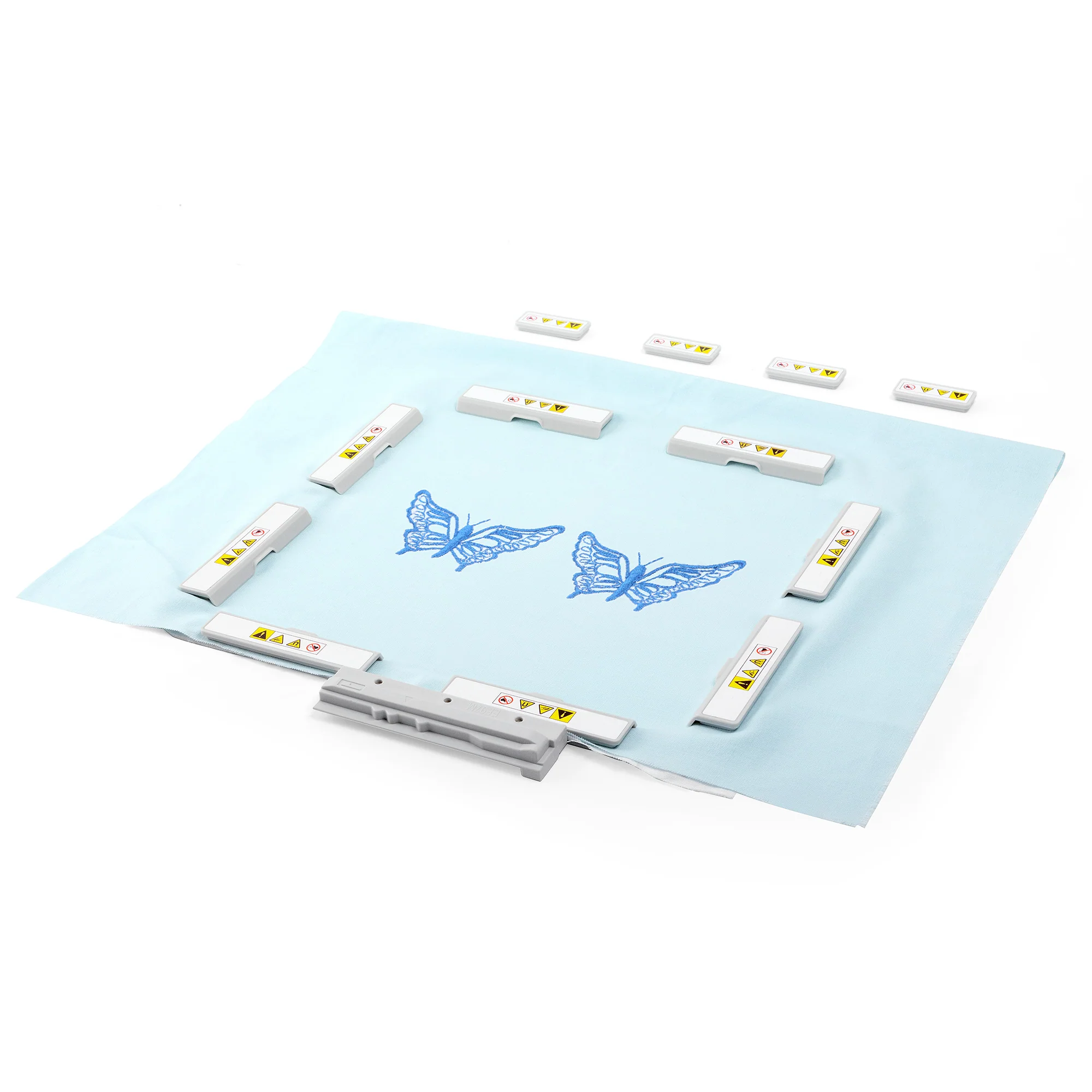 Magnetic Hoop for Brother XV8550D XV8500D XE1 XE2 XJ1 XJ2 XP1 XP2 XP3, Metal Magnet Embroidery Machine Sash Frames(9.5x9.5"-Square magnet block-EF97MK) - Image 4