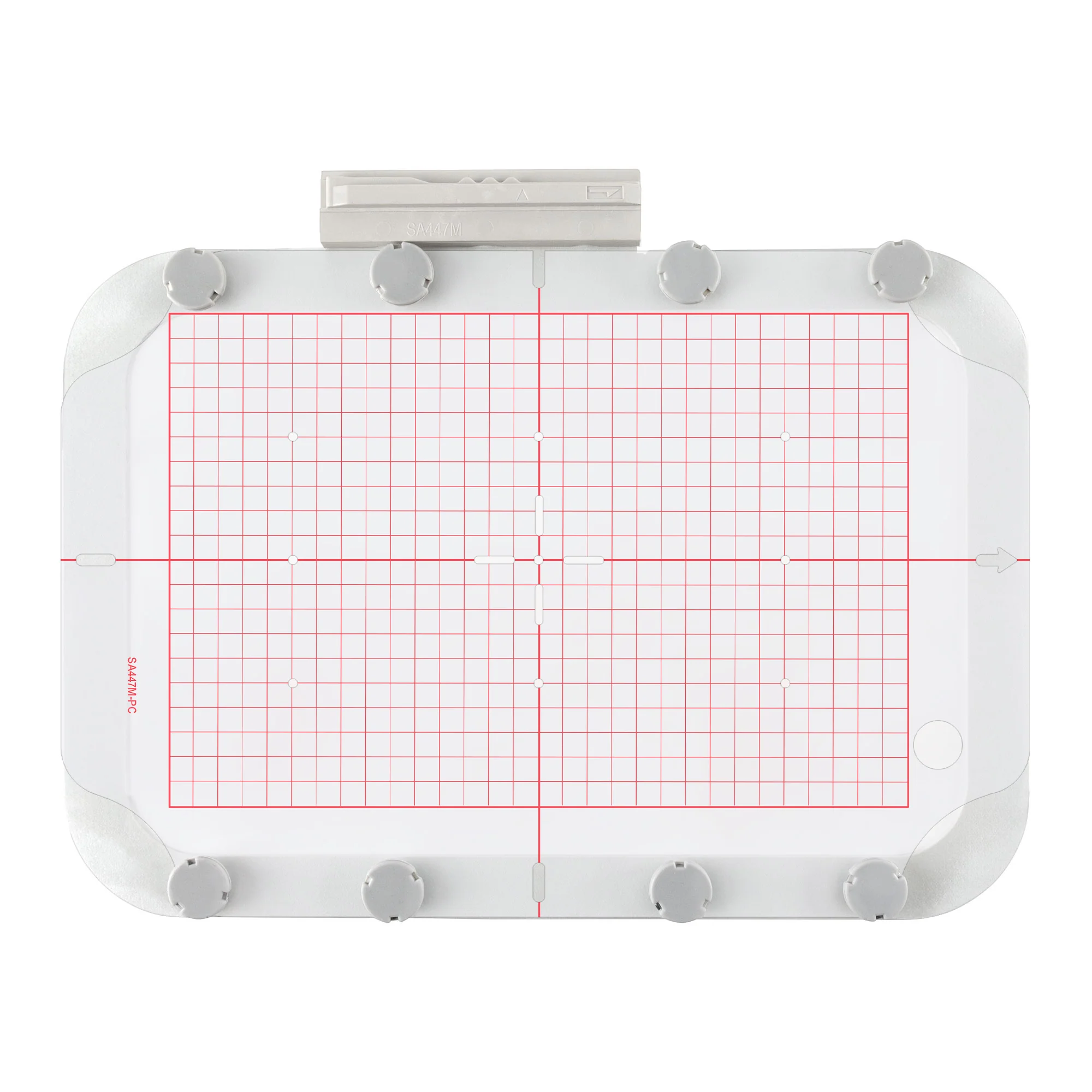 Magnetic Hoop for Brother XP3, XP2, XP1, XV8550D, NV880E, NQ1700E, and Babylock Solaris, Destiny II, and Altair, Metal Magnet Embroidery Machine Sash Frames(8x12"-SA447M) - Image 3